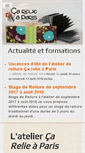 Mobile Screenshot of ca-relie-a-paris.fr
